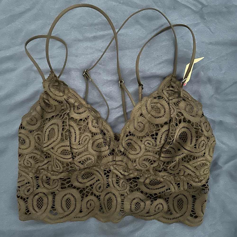 Black Lace Bralette from PINK VS - NWT